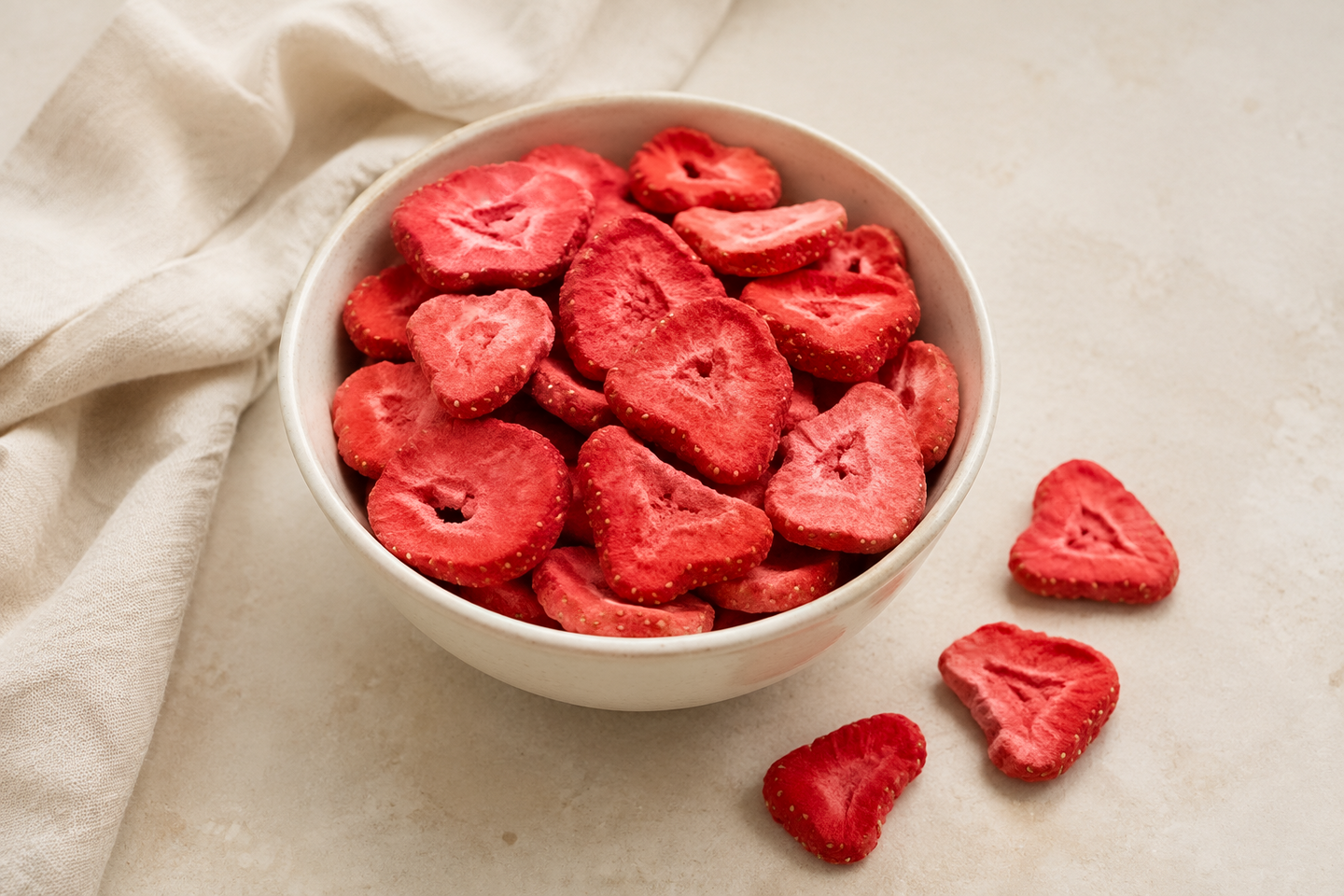 A bowl of strawberry slices ready to enjoy.